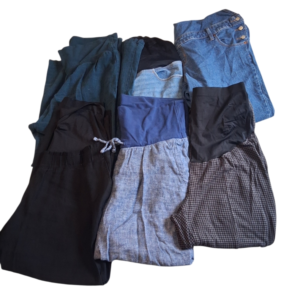 Bundle Of Maternity Pants Size LG/XL